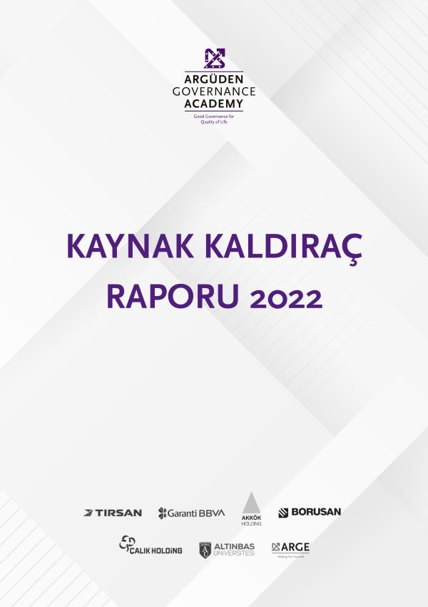 2022 Kaynak Kaldıraç Raporu